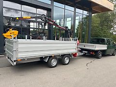 Universalanhänger mit Kran Gala 35.2