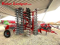 Unia Ares XL H 6 Kurzscheibenegge mit Fahrgestell 6 m Doppel U-Walze