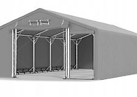 5x10m POLAR ZELT GARAGE ganzjährig ZELT Ganzjahreszelt POLAR SFR 600 PVC 5x10m POLAR ZELT GARAGE ganzjährig ZELT Ganzjahreszelt POLAR SFR 600 PVC