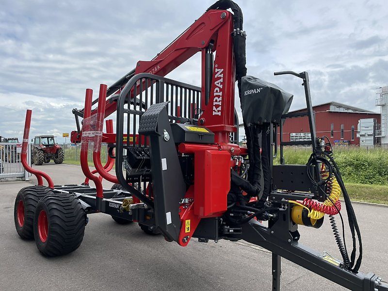 Krpan GP 14 DF + Kran 7,4 K
