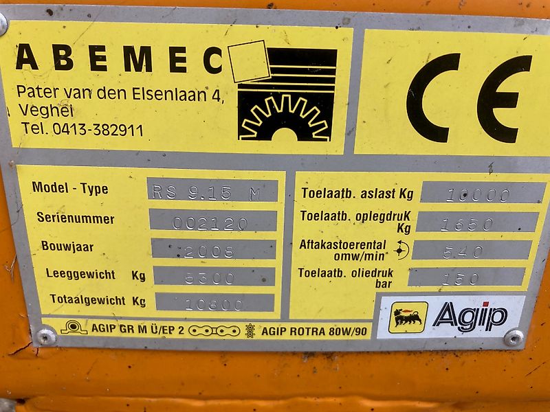 Unifeed RS 9,15 M Voermengwagen