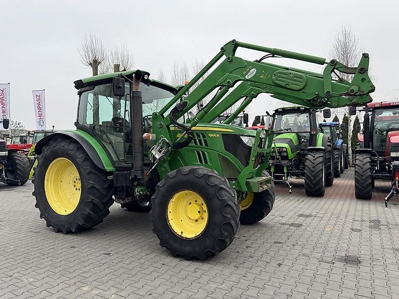 John Deere 6105R + JD H340