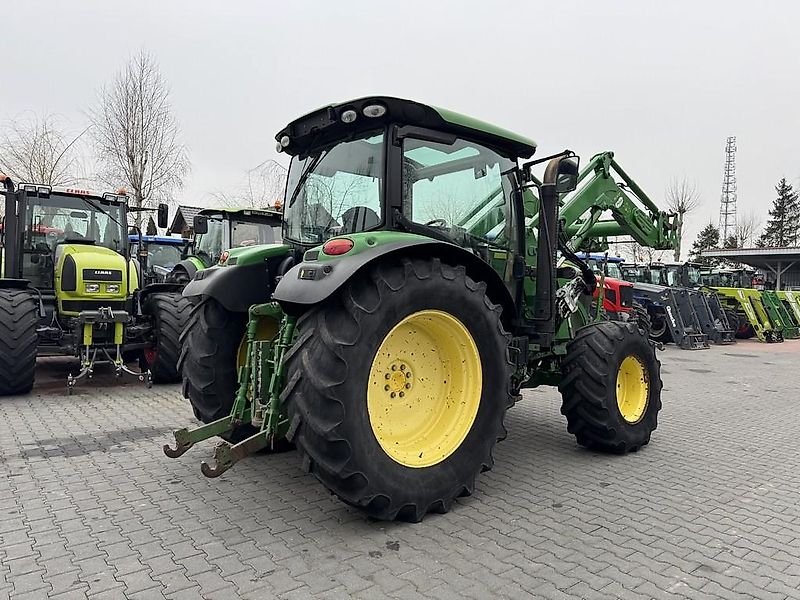 John Deere 6105R + JD H340