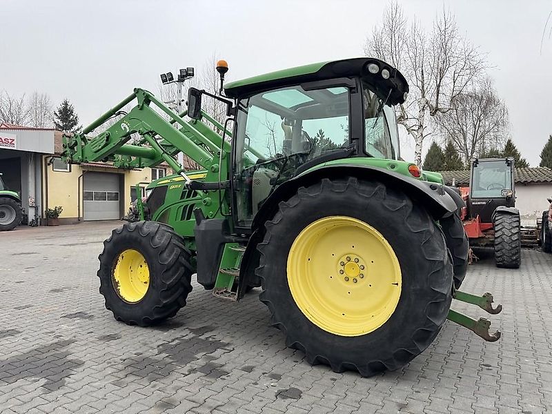 John Deere 6105R + JD H340