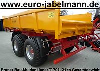 Pronar Bau- Muldenkipper, NEU, 16 + 21 to, Tandem, super Stabil. Pronar Bau- Muldenkipper, NEU, 16 + 21 to, Tandem, super Stabil.