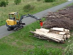 Kegelspalter Holzspalter Traktor 800 mit Konsole für Rückewagen AKTION