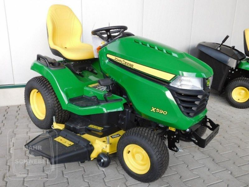 John Deere X590 Rasenmäher/Aufsitzrasenmäher Gebraucht in 64401 Gross