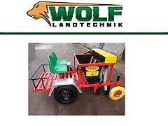 Wolf-Landtechnik GmbH automatische Pflanzmaschine | Knoblauch | Zwiebeln | 3reihig