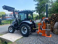 FOTRAK Neu!! FOTRAK 754 Allrad Traktor 75 PS (80 PS Klasse) + Holzspalter 21 Tonnen