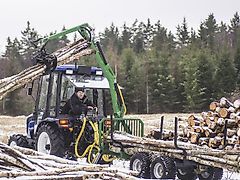 MD Kellfri Rückeanhänger 2T Quad