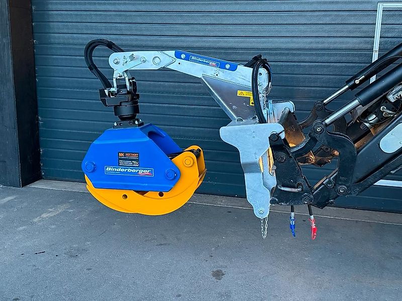 Binderberger Rückezange Forstzange Holzzange Frontladerzange