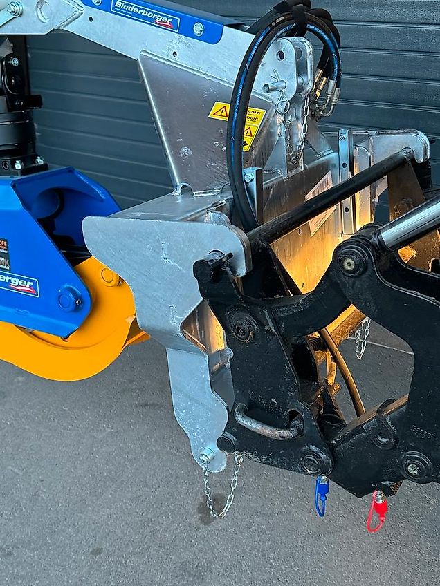 Binderberger Rückezange Forstzange Holzzange Frontladerzange