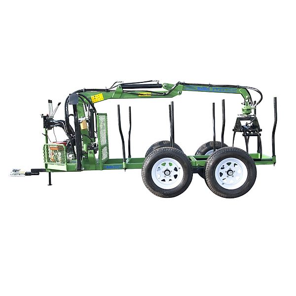 Holzgreifer Holzzange Rückezange Rückewagen Forst Traktor Schlepper 1260 mm 