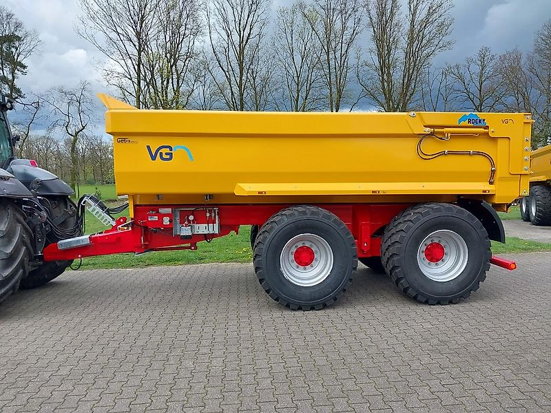 VGM Rocky 26 Tandem-Schwerlast-Muldenkipper, 24.000kg, Erdmulde