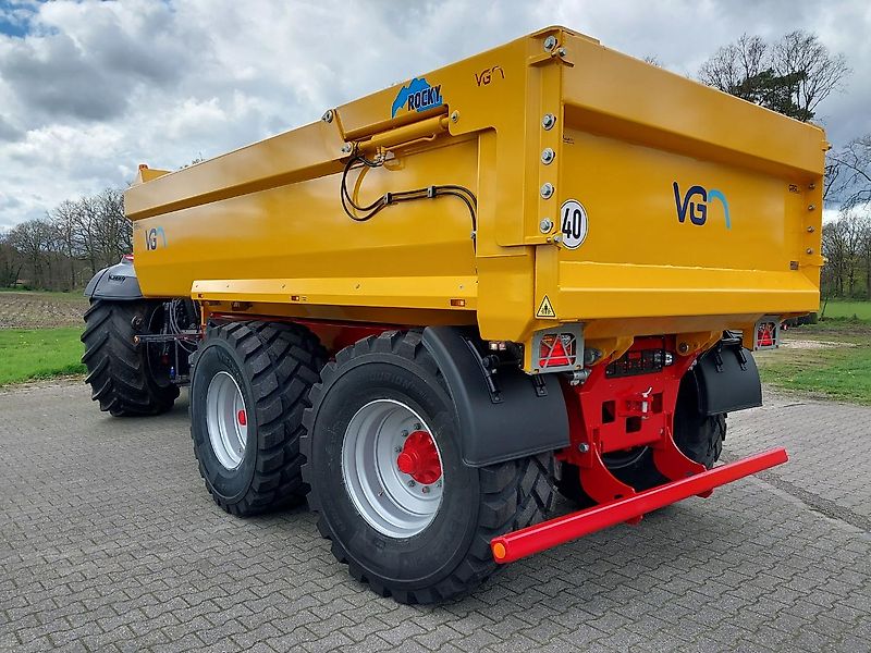 VGM Rocky 26 Tandem-Schwerlast-Muldenkipper, 24.000kg, Erdmulde