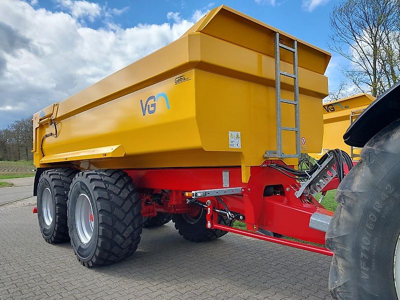 VGM Rocky 26 Tandem-Schwerlast-Muldenkipper, 24.000kg, Erdmulde