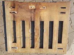 Hersteller nicht bekannt Beton-Stalltrennwände