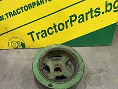 John Deere PULLEY WITH DAMPENER (used) - John Deere 6600, 6800, 6900
