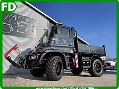 Mercedes-Benz Unimog U400 Agrar , 1.Hand, Scheckheft, 6 Zylinder ,