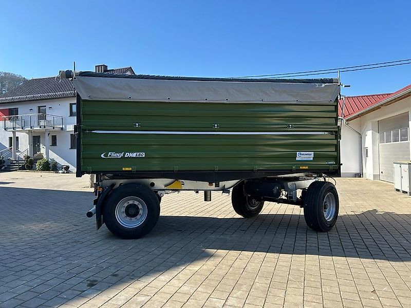Fliegl 2 Achs 3 Seitenkipper DK 180 Kipper Anhänger Traktor