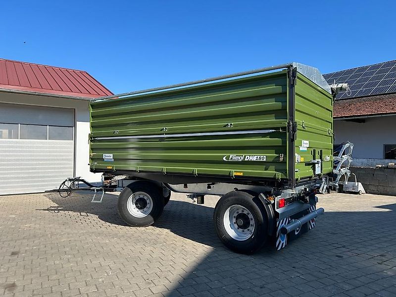Fliegl 2 Achs 3 Seitenkipper DK 180 Kipper Anhänger Traktor
