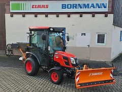 Kioti CX 2510 CH mit Klimaanlage, Frontzapfwelle, Hydrostat-Getriebe, Winterdienstpaket