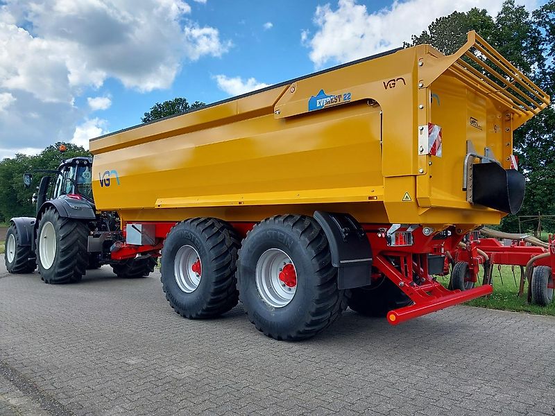 VGM Everest 22, Agrar-Muldenkipper, Kartoffel-Kipper, 7,20m Behälter