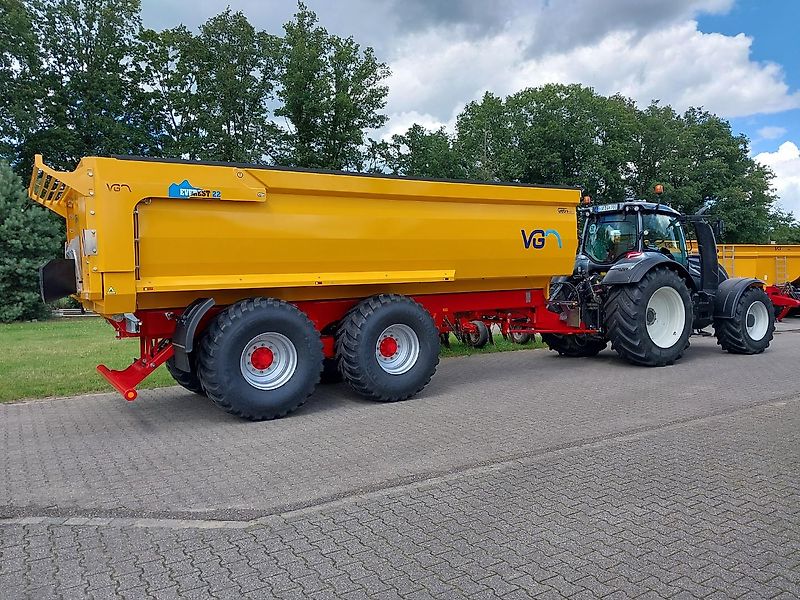 VGM Everest 22, Agrar-Muldenkipper, Kartoffel-Kipper, 7,20m Behälter