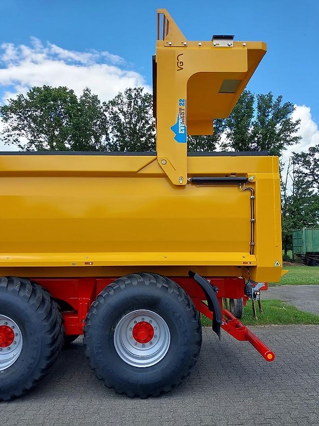 VGM Everest 22, Agrar-Muldenkipper, Kartoffel-Kipper, 7,20m Behälter