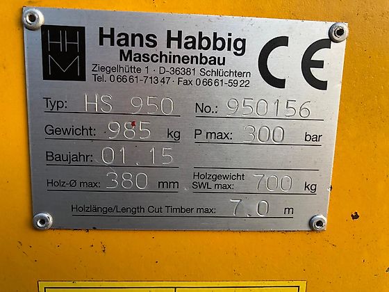Hans Habbig Schnitt-Griffy HS950