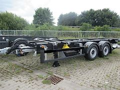 Möslein BDF Tandem- BDF- Wechselanhänger mit Ladebordwand