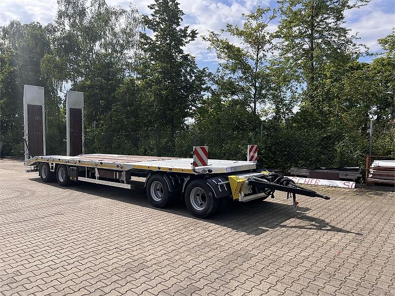 Möslein T4 VB H1 gerade neuer 4 Achs Tieflader gerade hyd