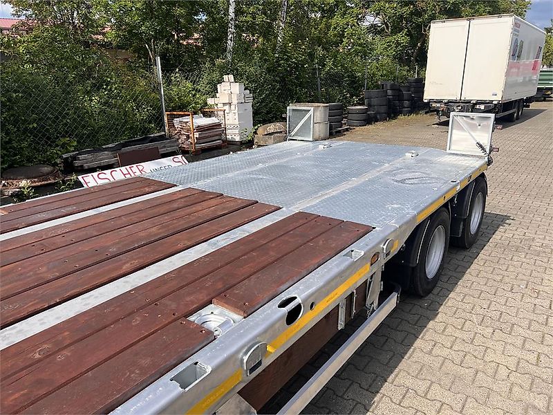 Möslein T4 VB H1 gerade neuer 4 Achs Tieflader gerade hyd