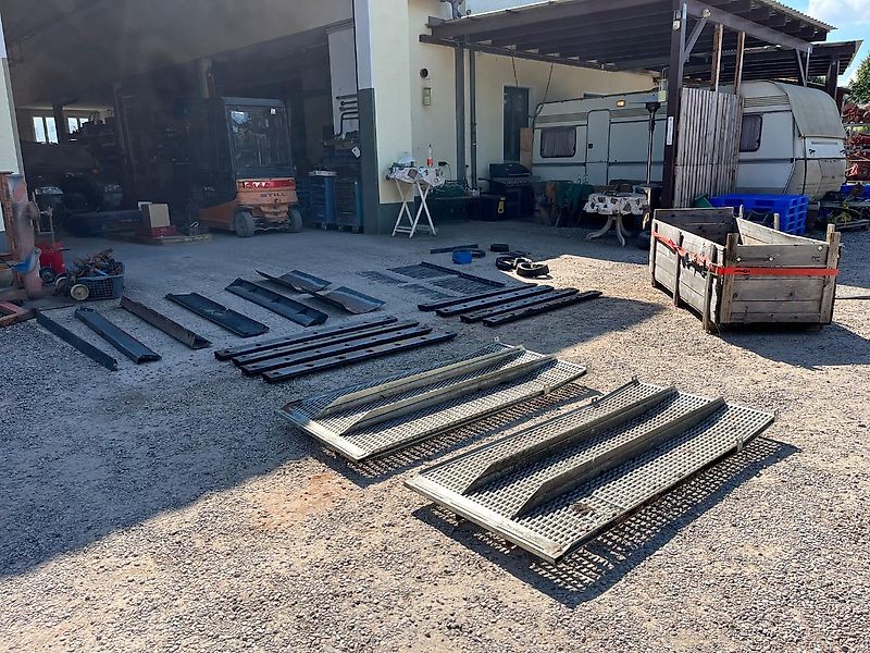 Fendt Mais-Ausrüstung für Fendt Drescher der X- und P-Serie, alle auf den Fotos abgebildeten Teile im Paket