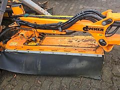 Dücker Randstreifenmäher vom DUA 800 700 Banketmäher Böschungsmäher Auslegemäher für Unimog Mulag Mähausleger