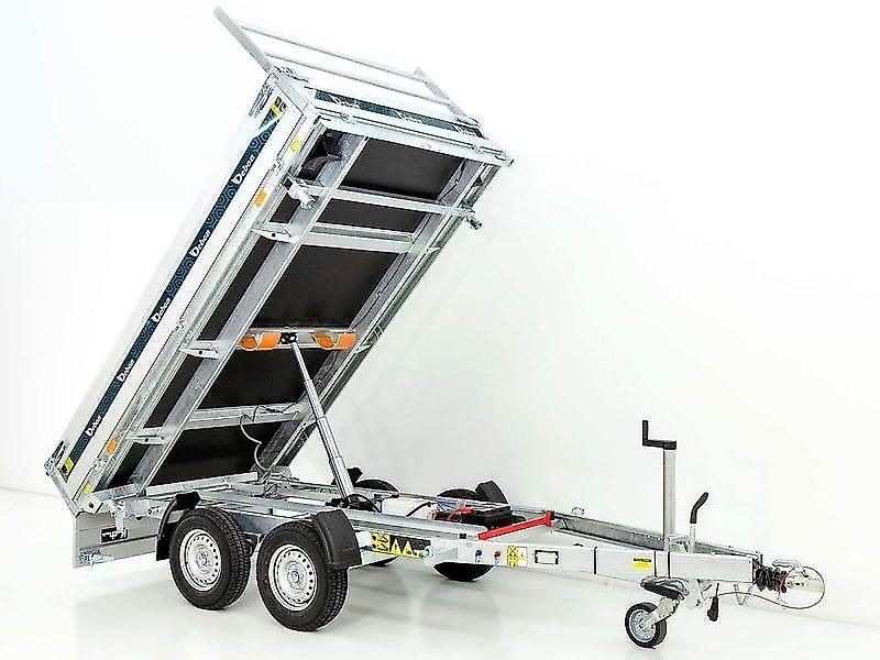 Debon Dreiseitenkipper 180x306 2,6t|E-Pumpe|Rampen|Stützen