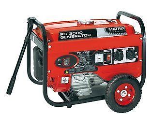 Beispiel für ein Benzin Stromaggregat, gefunden auf traktorpool