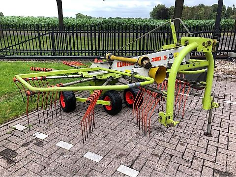 Claas Liner 390s Schwader, Arbeitsbreite 3,9 Meter, gebraucht kaufen auf traktorpool