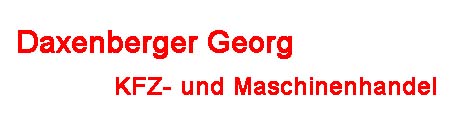 Daxenberger Georg